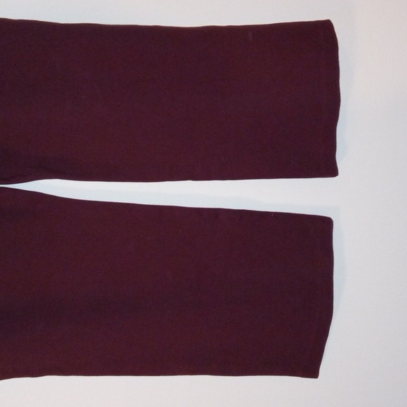 COLDWATER CREEK Burgundy Pants 16P - Picture 5 of 7